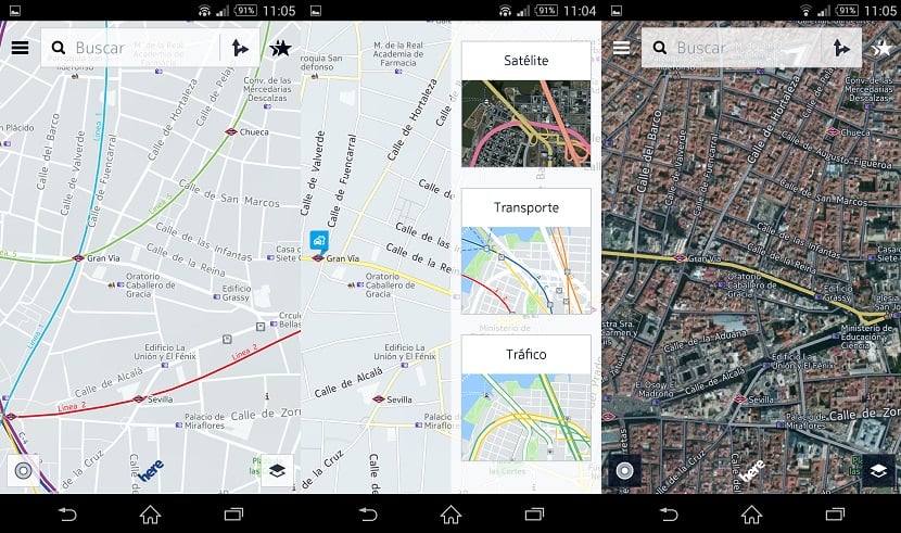 maps-HERE-android