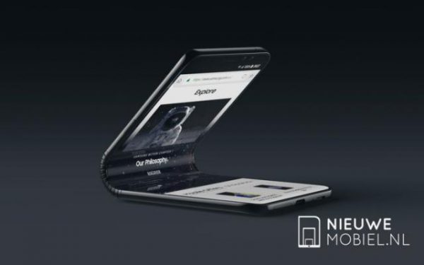Así sería el diseño del Galaxy F: El teléfono plegable de Samsung