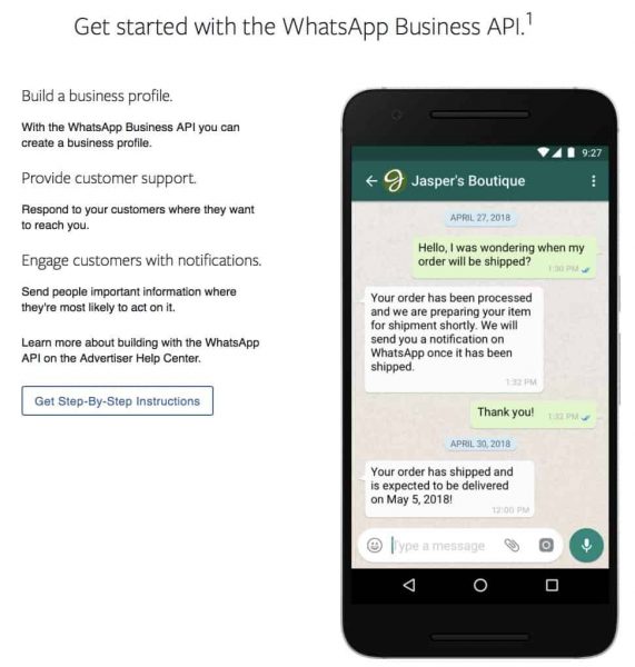 WhatsApp Business comenzará a cobrar por mensajes a las empresas