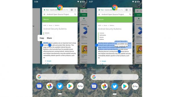 Cómo usar el nuevo selector de aplicaciones en Android Pie