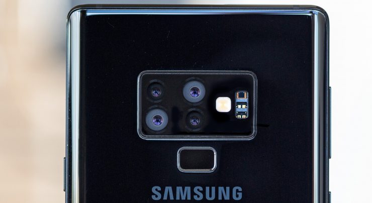 Samsung planea presentar un teléfono con 4 cámaras traseras este 2018
