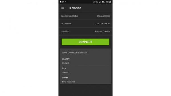 Cómo conectarse o cambiar a un servidor IPVanish en Android-650-80-650-80