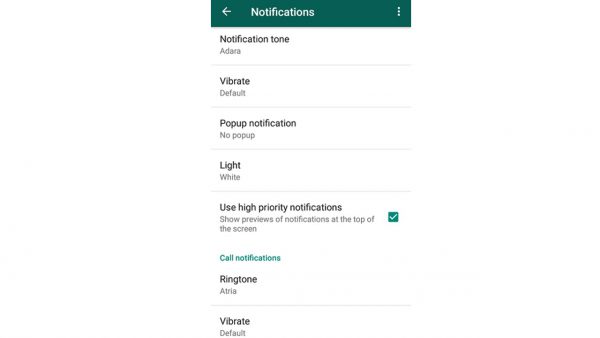 WhatsApp: Cómo cambiar el sonido de notificación de contactos y grupos