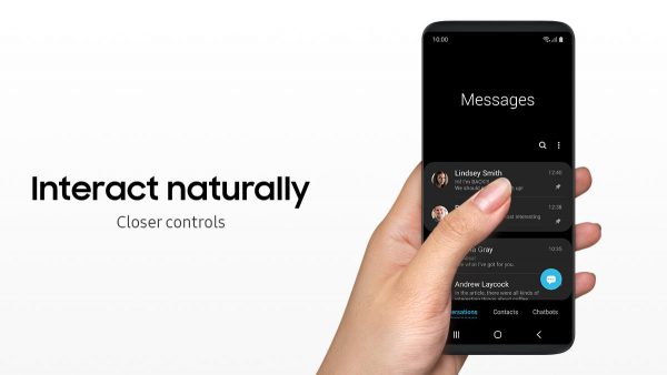 Samsung presenta One UI: Su nuevo software para teléfonos gigantes