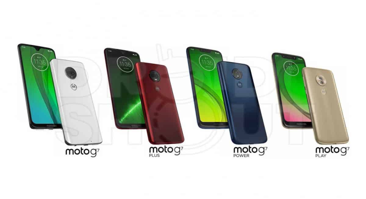 La serie Moto G7 se filtra: Esto es lo nuevo de sus los 4 variantes