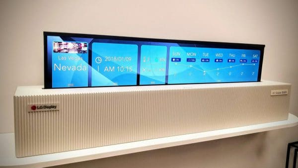 LG Signature OLED TV R: El primer televisor OLED enrollable del mundo