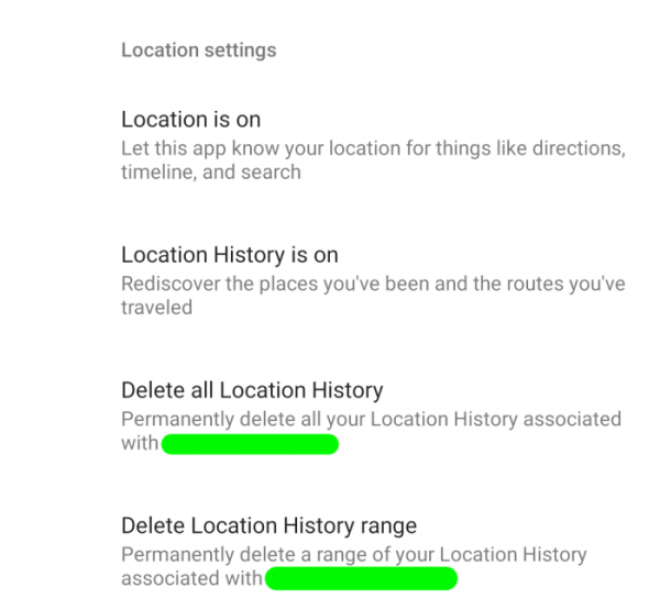  Google Maps 10.10 agrega el interruptor 'Eventos personales'