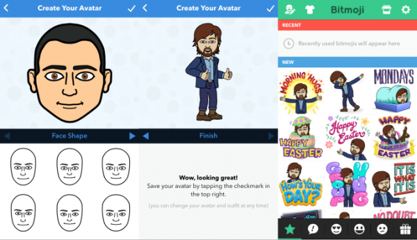Snapchat permitirá que utilices tu avatar Bitmoji en videojuegos