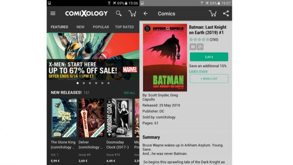 ¿Cuál es el mejor lector de cómics para Android?