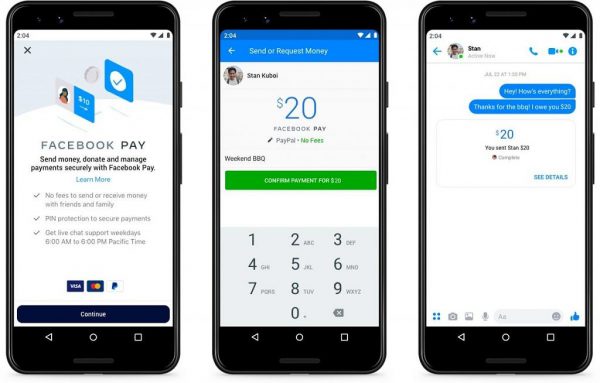 Facebook Pay es el nuevo sistema de pago para WhatsApp, Instagram y Facebook