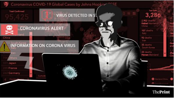 Hackers están utilizando estos mapas falsos de coronavirus para dar a las personas malware