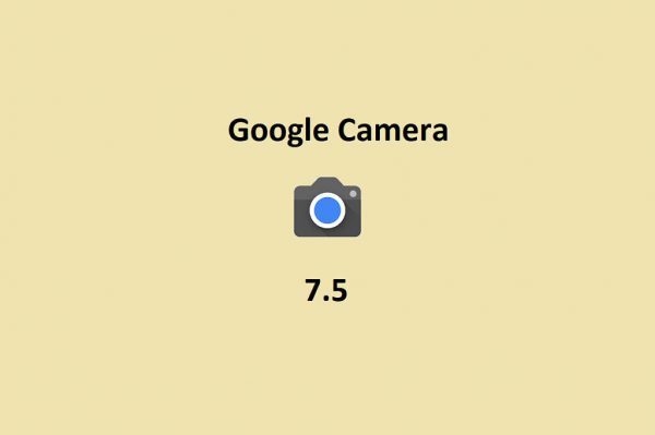 Google Camera 7.5 cambia el esquema de nomenclatura de archivos