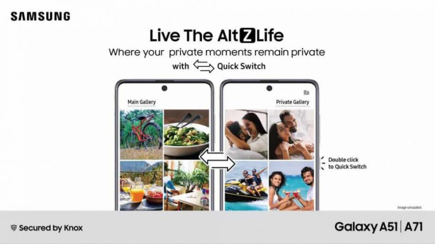 Samsung presenta AltZLife, la función de modo privado definitiva