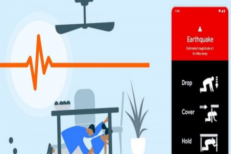 Google convierte los móviles Android en sensores de terremotos