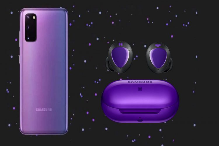 Samsung lanzará Galaxy S20+ BTS Edition en morado